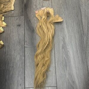 Golden Blonde Hair Extensions